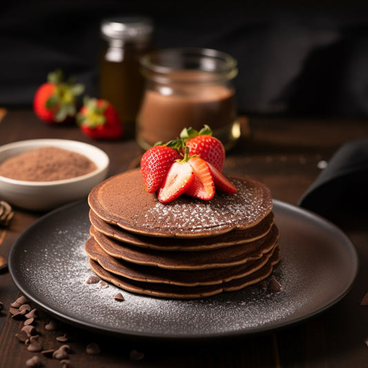 Guilt Free Chocolate Pancakes