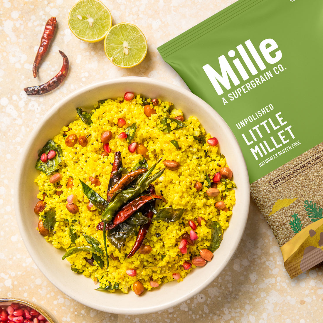 Little Millet Lemon Rice