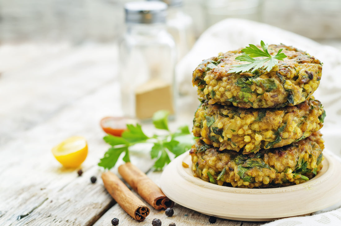 Millet Chickpea Tikki