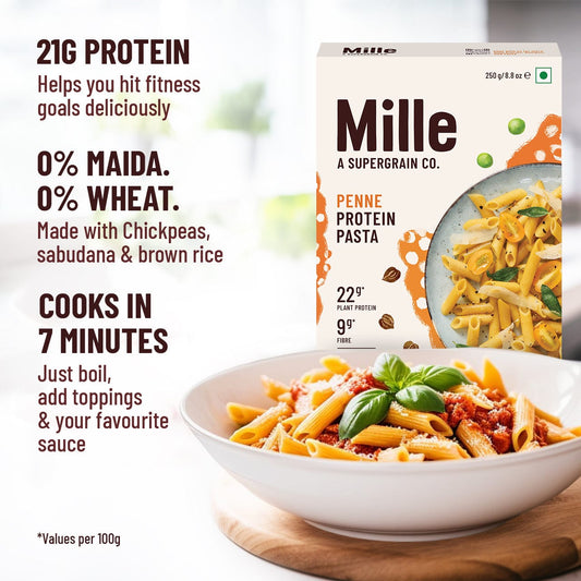 High Protein Pasta | Penne |  Gluten Free | 21g Protein