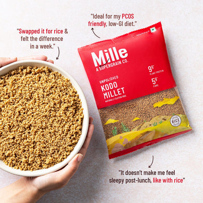 Kodo Millet (Kodra/Arikelu) Fasting Friendly | No Soaking required