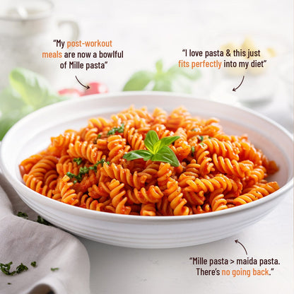 High Protein Pasta | Fusilli | Gluten Free | 21g Protein