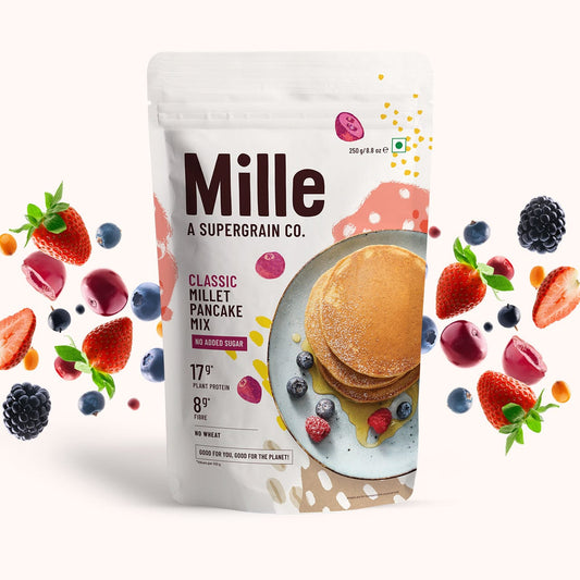 Classic Pancake mix, 0 Sugar | No maida, 17g Protein