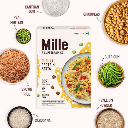 High Protein Pasta | Fusilli | Gluten Free | 21g Protein
