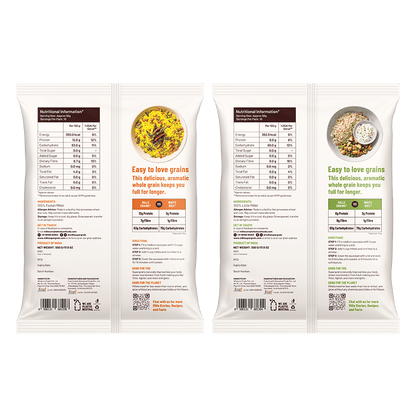 100% Whole Grains (Rice Substitute) Combo - Little/ Kutki Millet & Foxtail/ Kangini Millet