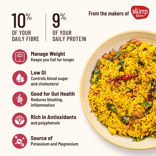Kodo Millet (Kodra/Arikelu) Fasting Friendly | No Soaking required | Pack of 2