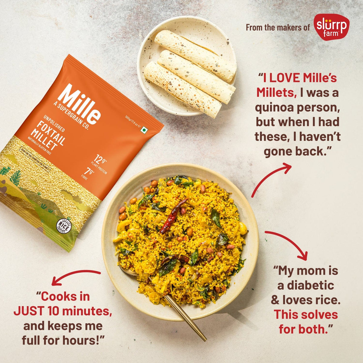 Foxtail Millet (Kangni/Navani) | Fasting Friendly | No Soaking required