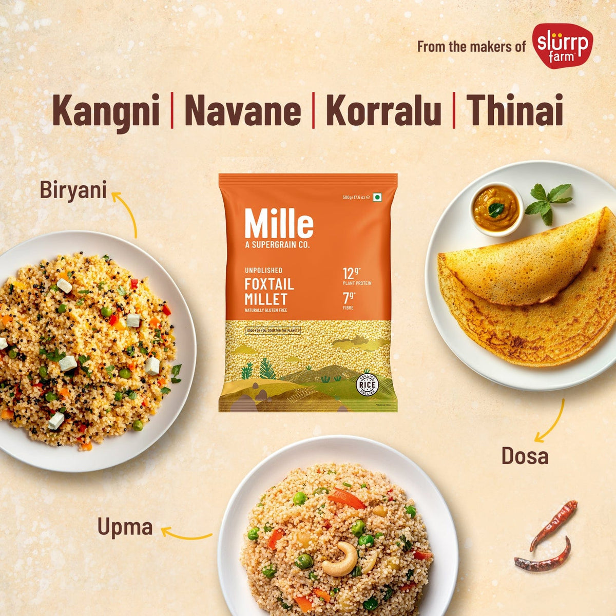 Foxtail Millet (Kangni/Navani) | Fasting Friendly | No Soaking required