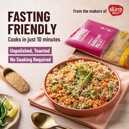 Barnyard millet (Samwa/Samak rice) Fasting Friendly | No Soaking required  | Pack of 2